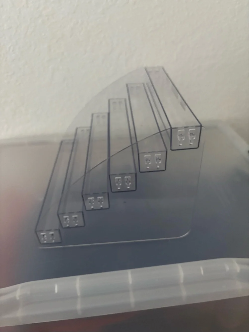 Clear Acrylic Multi-Tier Storage Organizer  (sunglasses, nail polish, etc)